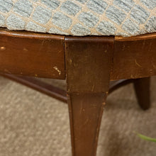 Load image into Gallery viewer, SM Oval Aqua Ottoman
