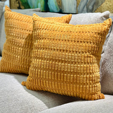 Load image into Gallery viewer, Orange Textured Pillow

