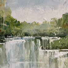 Load image into Gallery viewer, Hand Painted Pond Abstract
