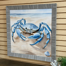 Load image into Gallery viewer, Blue Crab On Sand Giclee
