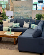 Load image into Gallery viewer, 3PC Navy Revolution Sectional
