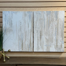 Load image into Gallery viewer, White Abstract Canvas II
