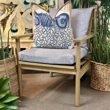 Load image into Gallery viewer, Grey Cushion Accent Chair
