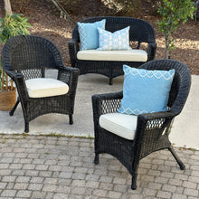 Load image into Gallery viewer, 3PC Resin Wicker Outdoor Set
