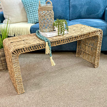 Load image into Gallery viewer, Woven Seagrass Coffee Table
