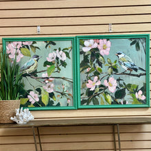 Load image into Gallery viewer, Green Framed Bird On Branch I
