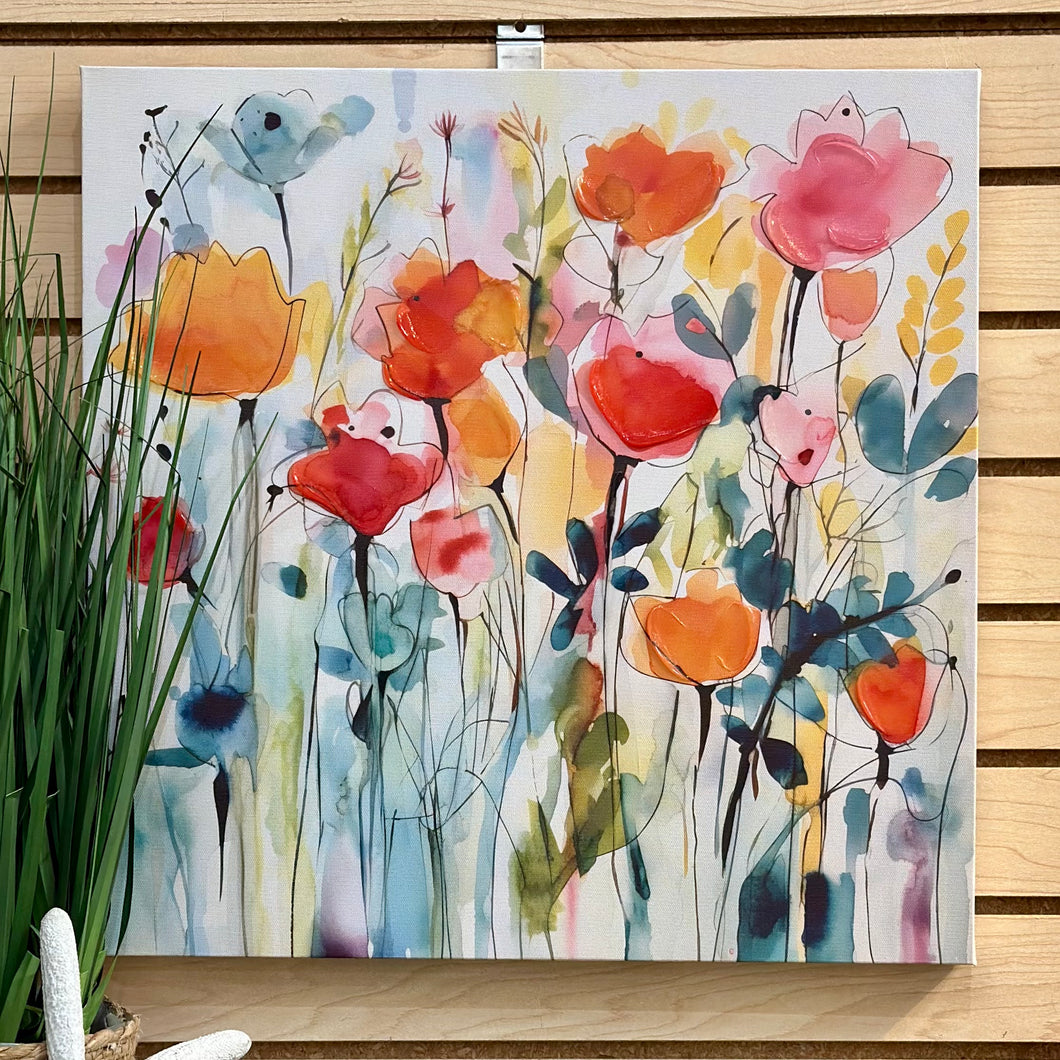 Red Florals II