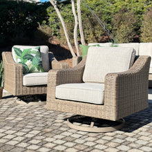 Load image into Gallery viewer, Sandstone Outdoor Swivel Chair
