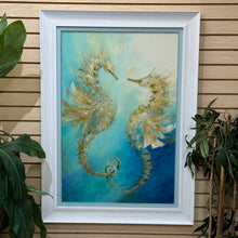 Load image into Gallery viewer, &#39;Seahorse in Love&#39; Fine Art Giclee
