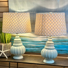 Load image into Gallery viewer, Light Blue Table Lamp
