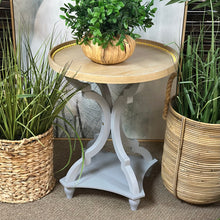 Load image into Gallery viewer, Natural &amp; Grey End Table
