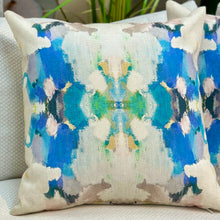 Load image into Gallery viewer, Laura Park &#39;French Blue&#39; Pillow
