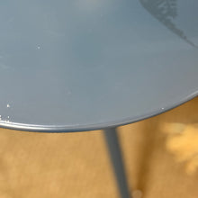 Load image into Gallery viewer, Blue Round Side Table
