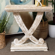 Load image into Gallery viewer, Petite Washed Wooden Console
