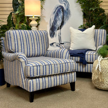 Load image into Gallery viewer, Pier 1 Striped Chair
