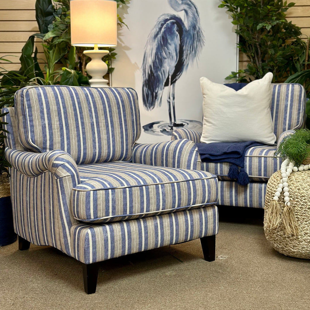 Pier 1 Striped Chair