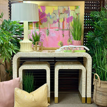 Load image into Gallery viewer, Waterfall Mother of Pearl Console
