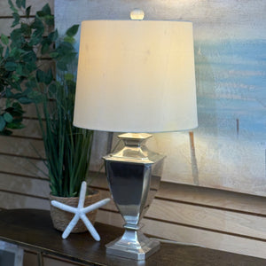 Traditional Silver Lamp