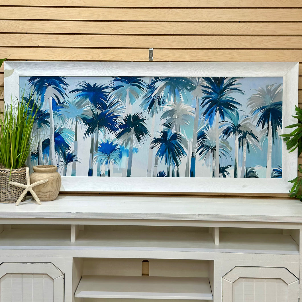 Blue Palms Giclee