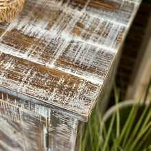 Load image into Gallery viewer, Distressed Wood Cabinet
