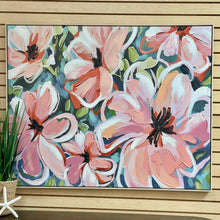 Load image into Gallery viewer, Pink Floral Party Art
