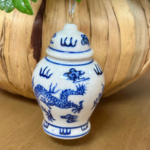 Load image into Gallery viewer, Blue &amp; White Ornament I
