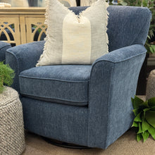 Load image into Gallery viewer, Navy Swivel Glider
