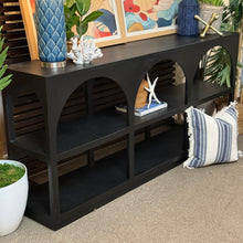 Load image into Gallery viewer, Black Arched Console
