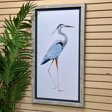 Load image into Gallery viewer, Watercolor Heron Right Art
