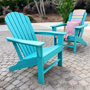 Turquoise Adirondack Chair