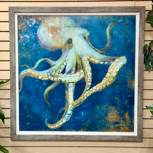 Blue Sea Creature Giclee