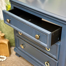 Load image into Gallery viewer, 3DRW Navy Nightstand
