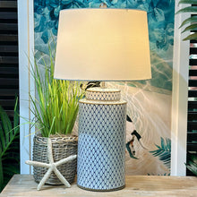 Load image into Gallery viewer, Blue/White Diamond Lamp
