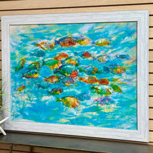 Load image into Gallery viewer, School Of Fish Giclee Art
