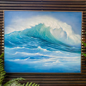 Vibrant Framed Wave