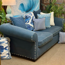 Load image into Gallery viewer, Custom Blue Sofa
