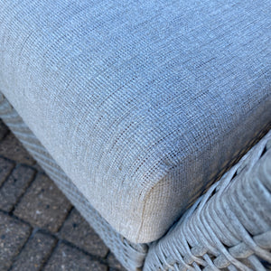 Lt Beige Outdoor Swivel Chair