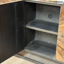 Load image into Gallery viewer, Industrial Wood &amp; Metal Starburst Cabinet
