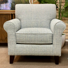 Load image into Gallery viewer, Aqua/Seafoam Tweed Chair
