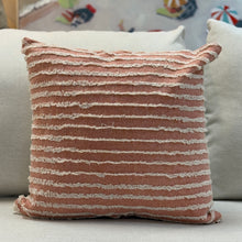 Load image into Gallery viewer, Peach Pillow w/ Fringe
