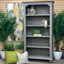 Load image into Gallery viewer, Two Tone 5 Shelf Bookcase
