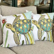 Load image into Gallery viewer, In/Outdoor Turtle Pillow
