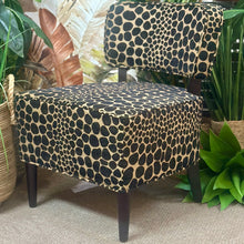 Load image into Gallery viewer, Giraffe Print Accent Chair
