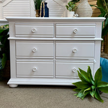 Load image into Gallery viewer, 6DRW White Dresser
