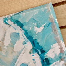 Load image into Gallery viewer, Blue/Beige Shells I Canvas
