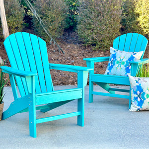 Turquoise Adirondack Chair