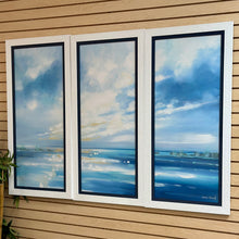 Load image into Gallery viewer, Ocean Triptych Giclee
