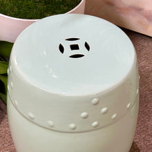 Load image into Gallery viewer, Light Blue Garden Stool

