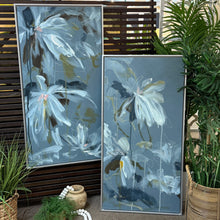 Load image into Gallery viewer, Blue Floral Art I
