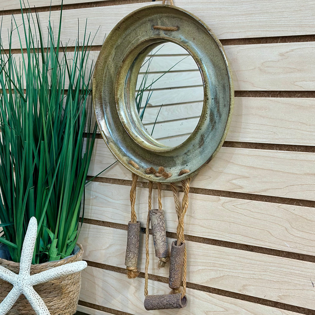 Pottery Mirror